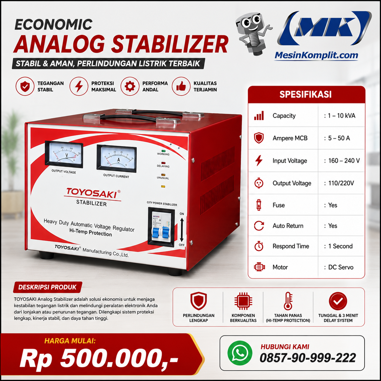 Stabilizer Listrik AVR (T...